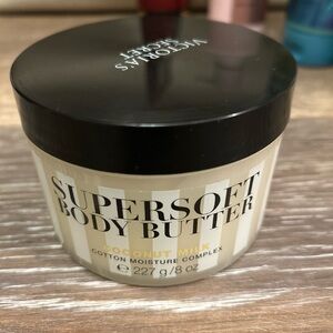 Victoria's Secret SuperSoft Body Butter COCONUT MILK Cotton Moisture Complex New